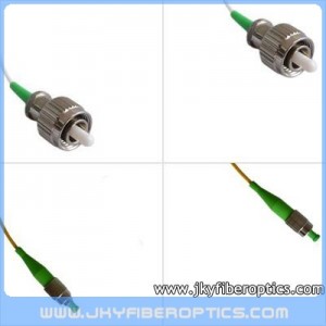 FC/APC to FC/APC Singlemode Simplex Fiber Optic Patch Cord