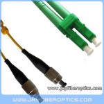 FC/UPC à LC/APC Duplex Fibre Monomode Patch Cord Optique
