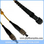 FC/UPC to MTRJ Singlemode Duplex Fiber Optic Patch Cord 