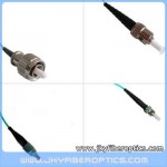 FC/PC to ST/PC Multimode OM3 10G Simplex Fiber Optic Patch Cord
