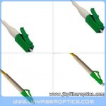 LC/APC to LC/APC Singlemode Simplex Fiber Optic Patch Cord