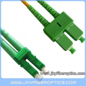 LC/APC to SC/APC 单模双联光纤跳线