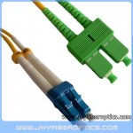 LC/UPC to SC/APC Singlemode Duplex Fiber Optic Patch Cord