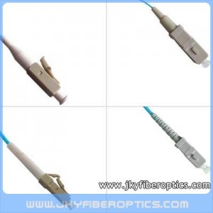 LC/PC to SC/PC OM3 10G 多模单联光纤跳线