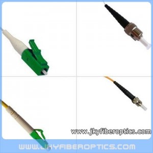 LC/APC to ST/UPC 单模单联光纤跳线