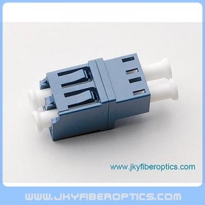LC/PC SM Duplex Optical Fiber Aaptor(Step type)